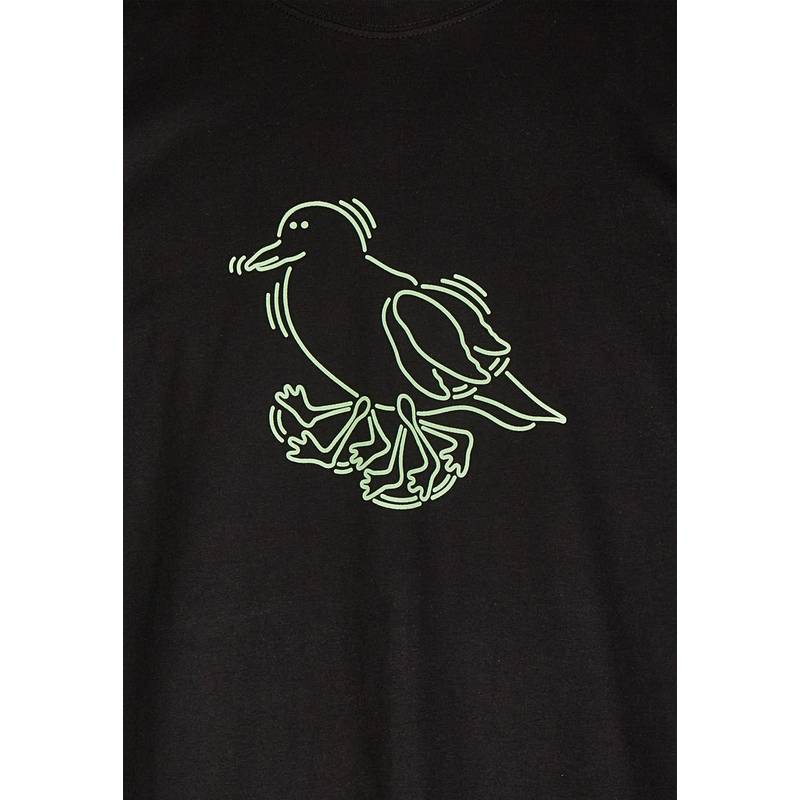 Cleptomanicx Runner Printshirt Herren