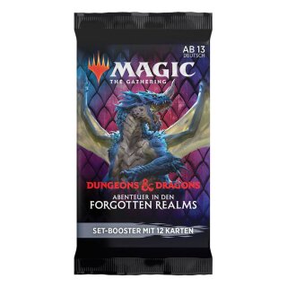 Magic the Gathering Adventures in the Forgotten Realms Set Booster (1) (DE)