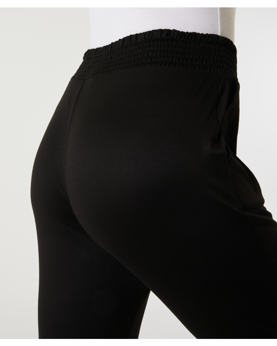 Schwarze Caprihose