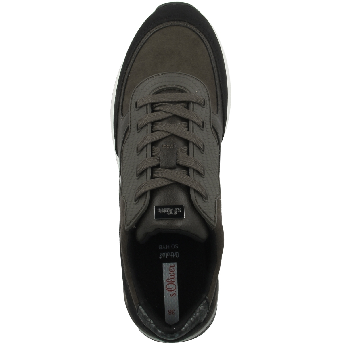 s.Oliver 5-23606-37 Sneaker Low gruen