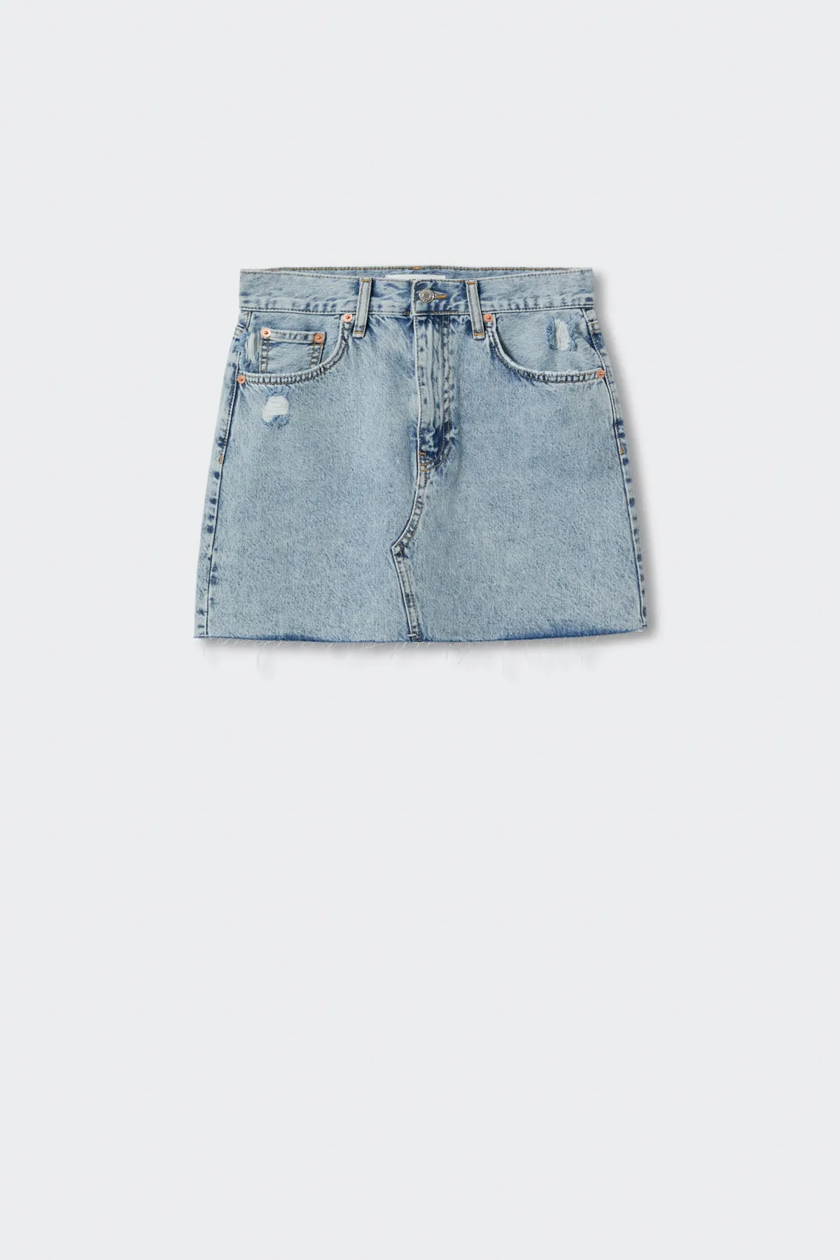 MANGO  27049054 Röcke und Shorts Hellblau