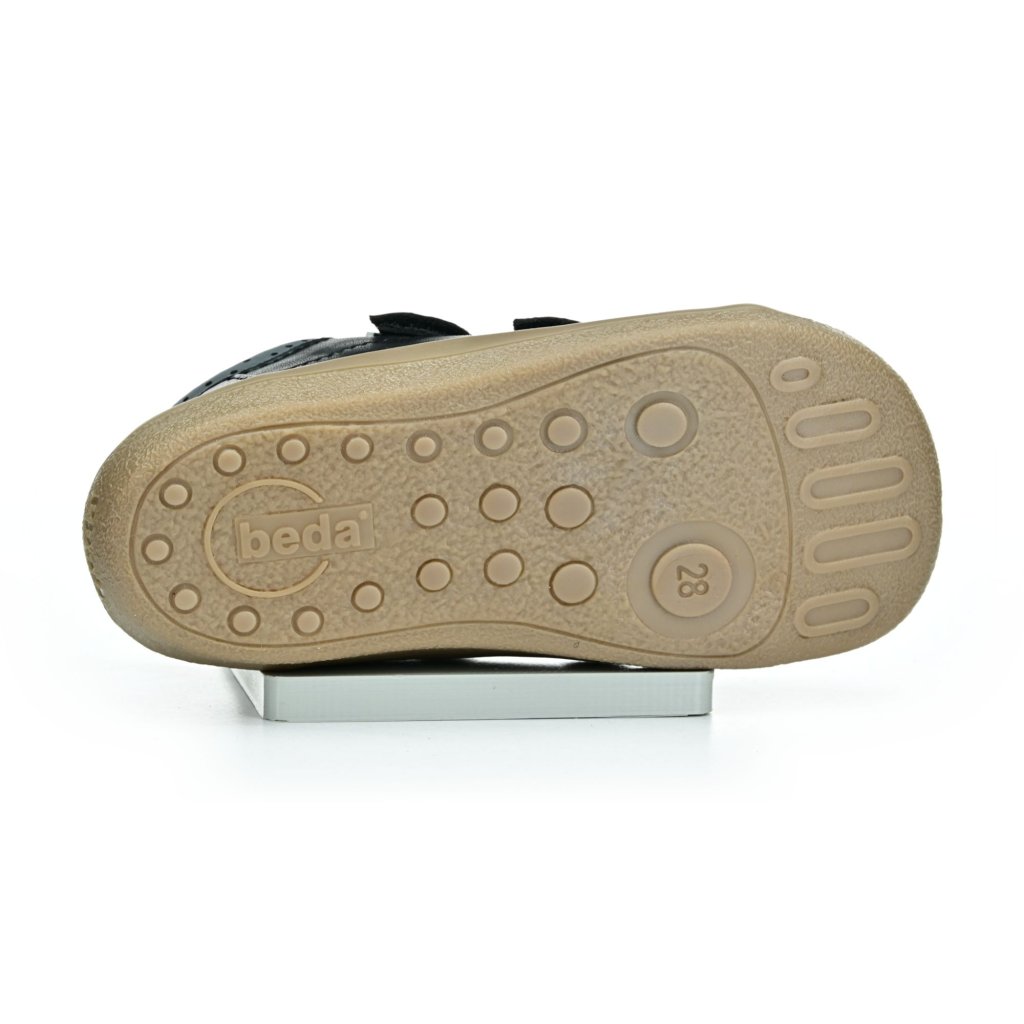 Beda Black (BFN 170030/W/NL) Barfuß-Halbschuhe