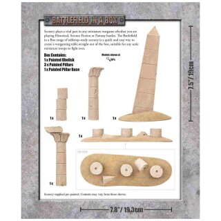 Battlefield in a Box: Forgotten City - Obelisk & Pillars