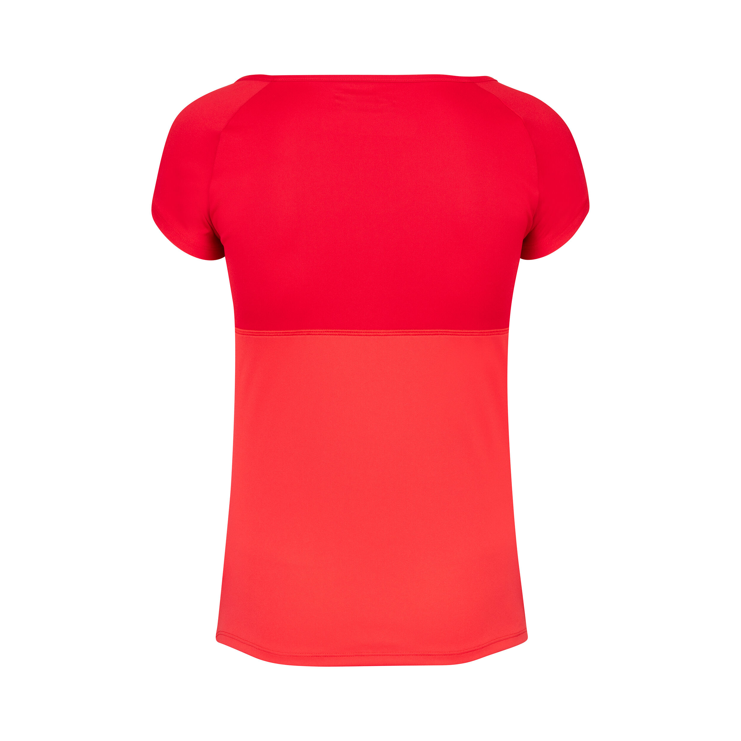 Play Capsleeve T-Shirt Mädchen - Hellrot, Dunkelrot