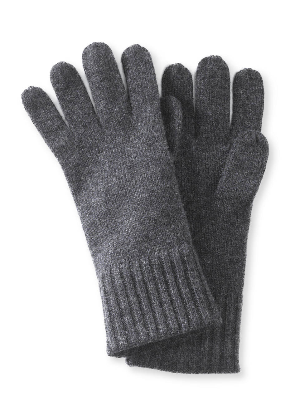 Fingerhandschuhe aus Schurwolle mit Kaschmir
