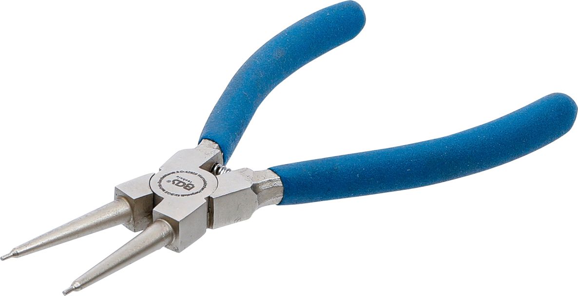 Pinza per anelli elastici BGS 450-2, dritta, per anelli interni da 150 mm