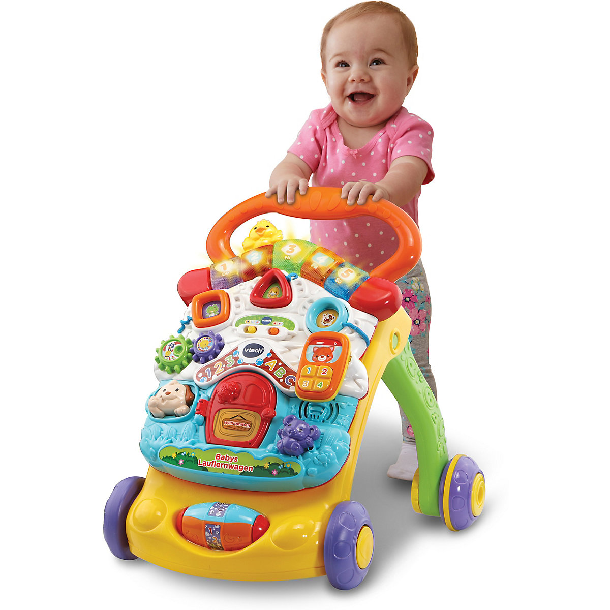 Babys Lauflernwagen