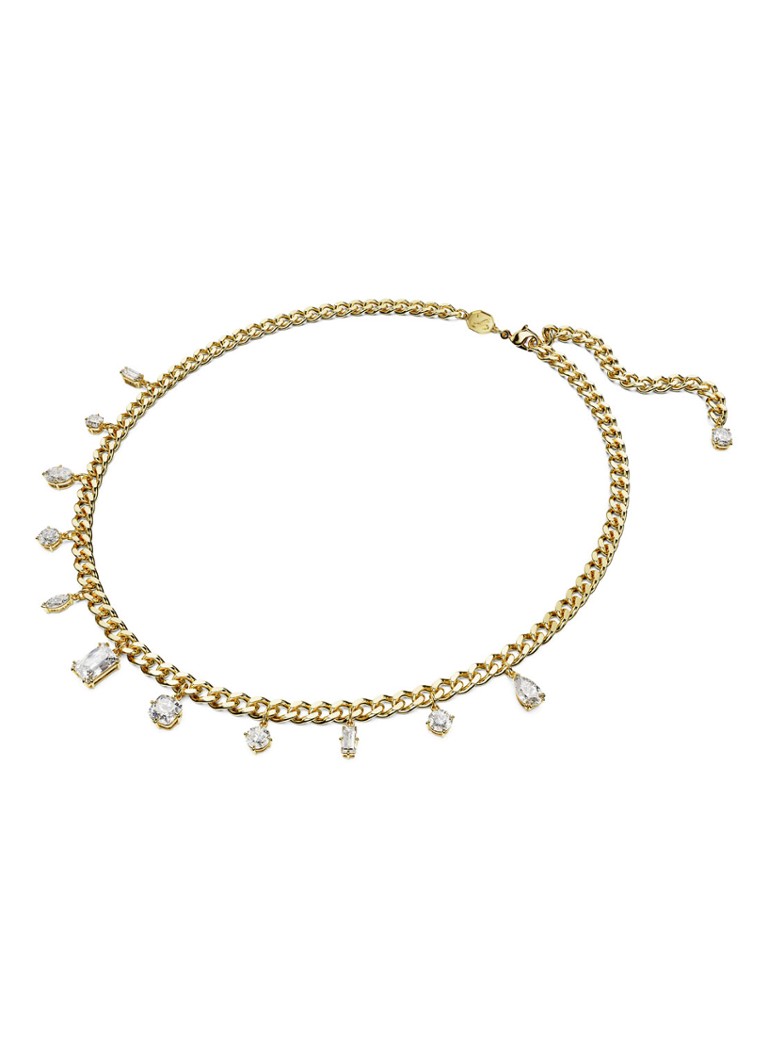 Κολιέ Dexter με επιχρυσωμένο ασήμι Swarovski