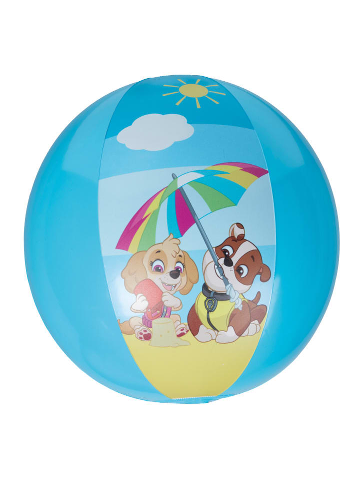 Happy People Paw Patrol 3er Strandset - Wasserball, Schwimmring & Luftmatratze in mehrfarbig günstig kaufen onesize