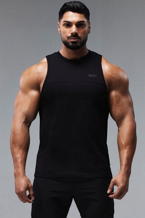 Man Active X Andrei Gym Racer-Tanktop