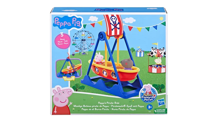 Hasbro - Peppa Pig Piratenschiff-Spaß mit Peppa