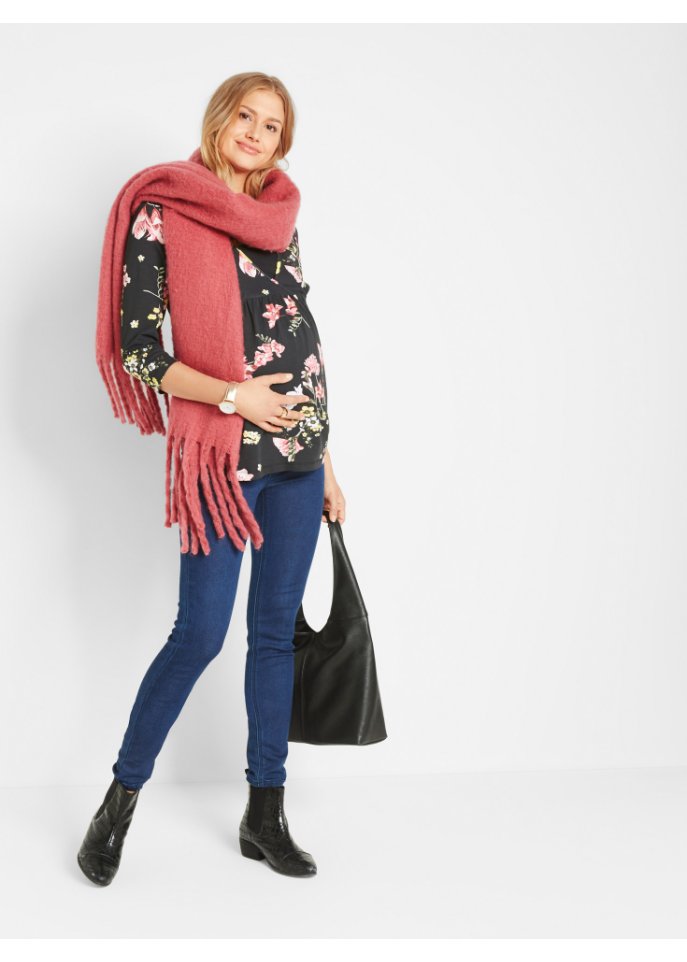Umstands-Thermojeans mit kuscheliger Innenseite