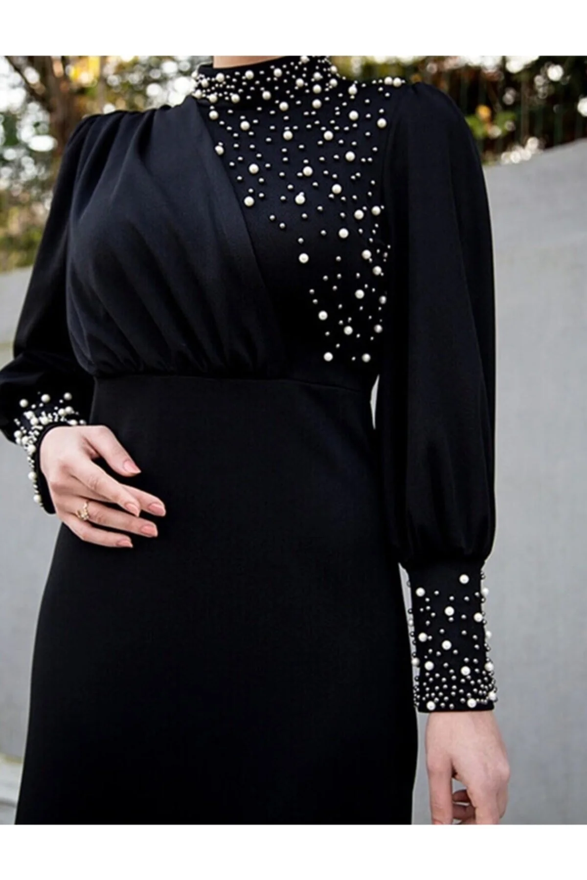 VOLT CLOTHİNG  Kleid für besondere Anlässe mit Perlendetail