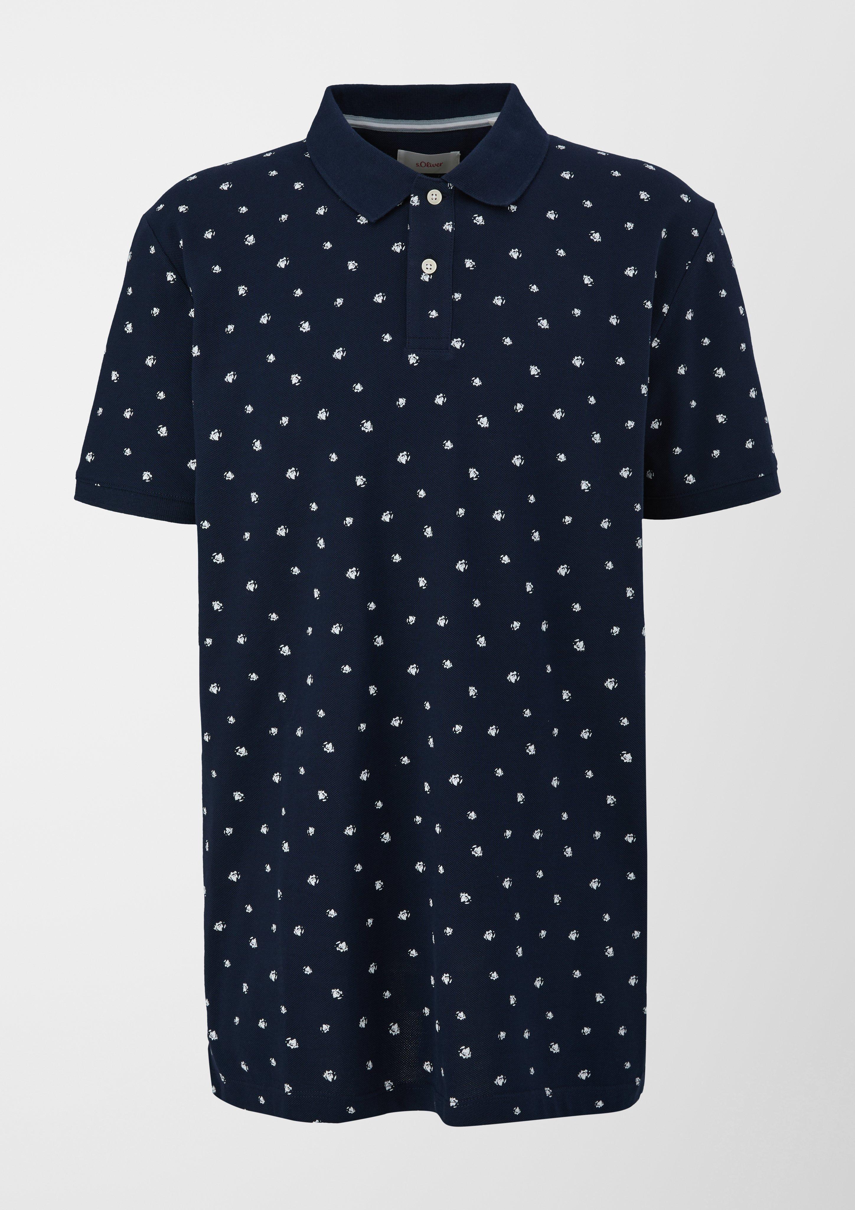 Poloshirt mit Minimalprint  2133345-59A0