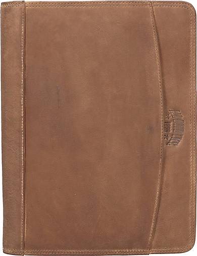 Klondike 1896 Bruce Schreibmappe Leder 36 cm