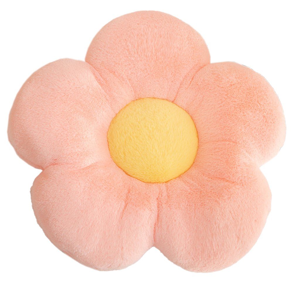 Einemgeld Bodenkissen Blumenboden Kissen Tatami Blumenförmiges Plüsch-Dekor der bequemen