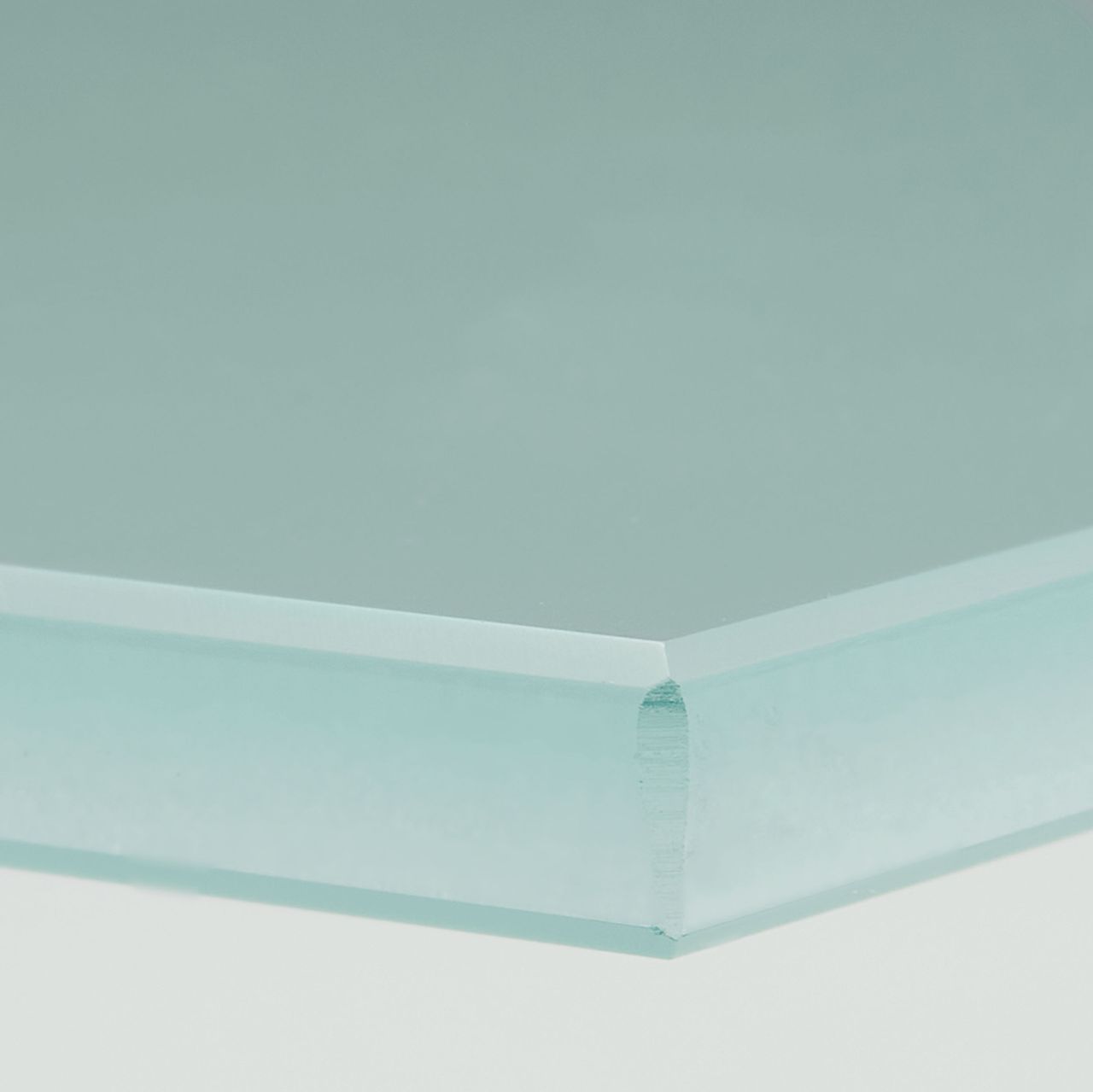Weles AMARE Eck Regal Glasablage, schwarz