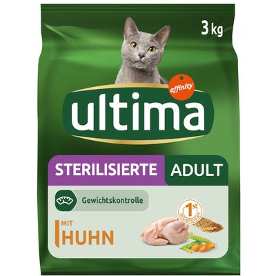 Ultima Cat Sterilized Huhn & Gerste