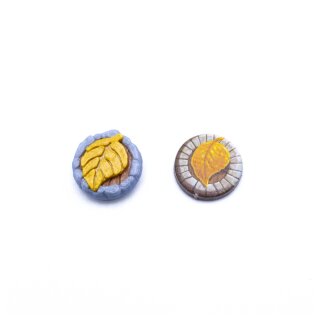 Golden Occupied Tokens for Everdell Newleaf Expansion (18)
