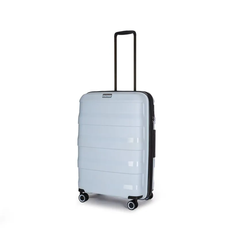Stratic Straw + - Hartschalen Koffer M (65 cm) - pastel blue