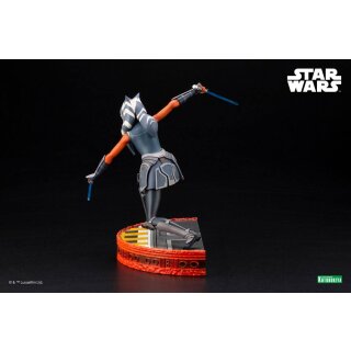 Star Wars The Clone Wars ARTFX PVC Statue 1/7 Ahsoka Tano Escape from the Clones 24 cm