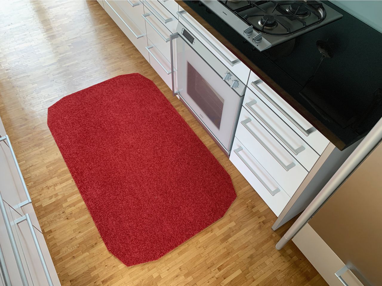 Keilbach Designprodukte Keilbach Schuhabstreifer, 145 x 85 cm, rot