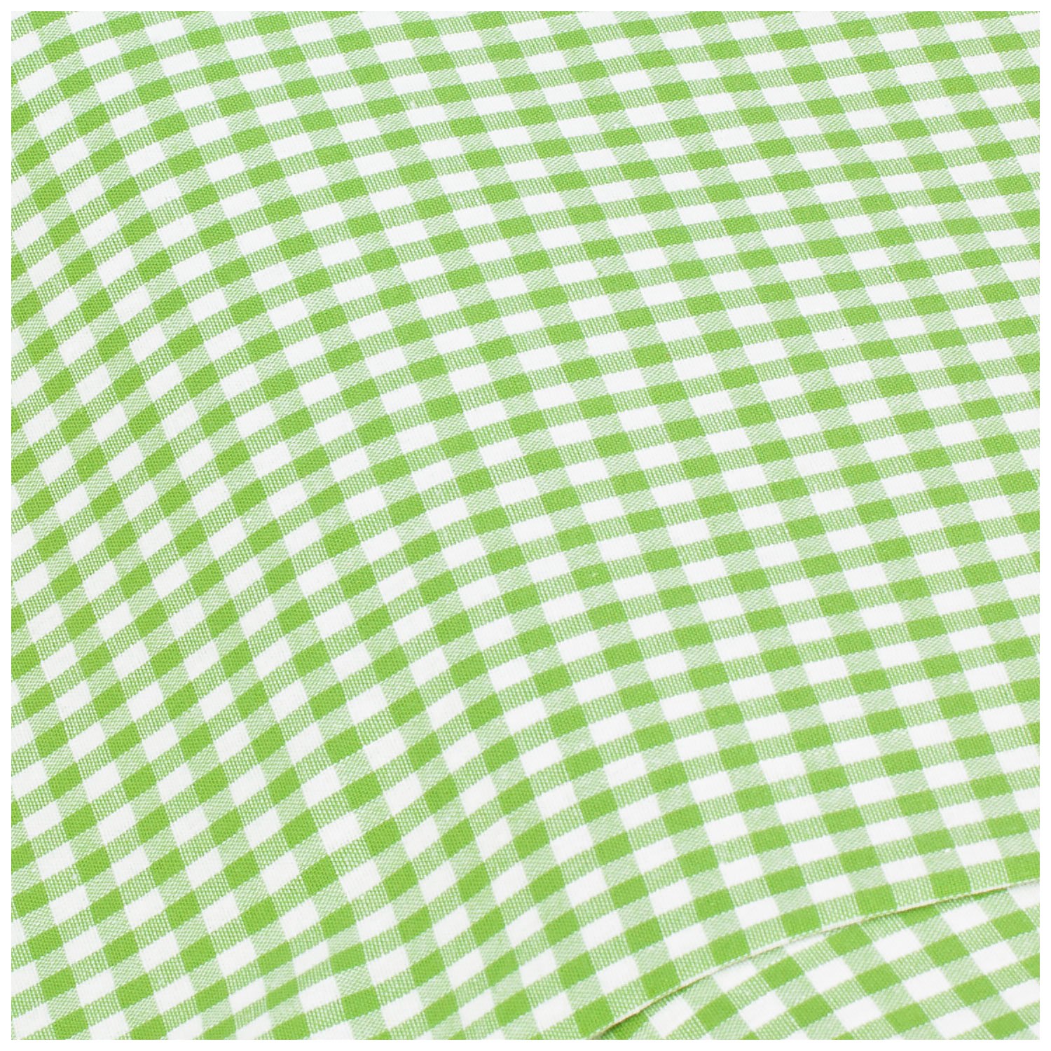 Buntgewebtes Vichykaro 5 x 5 mm, hellgrün/weiß