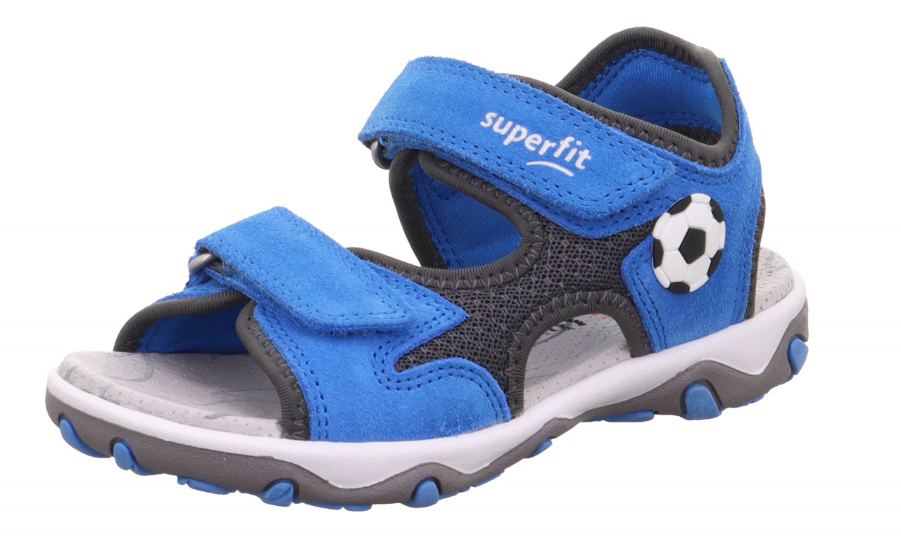 MIKE 3.0 - Blau/GrauSandale mit Klettverschluss