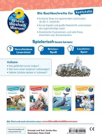 Ravensburger Wieso? Weshalb? Warum? Erstleser, Band 2: Vulkane