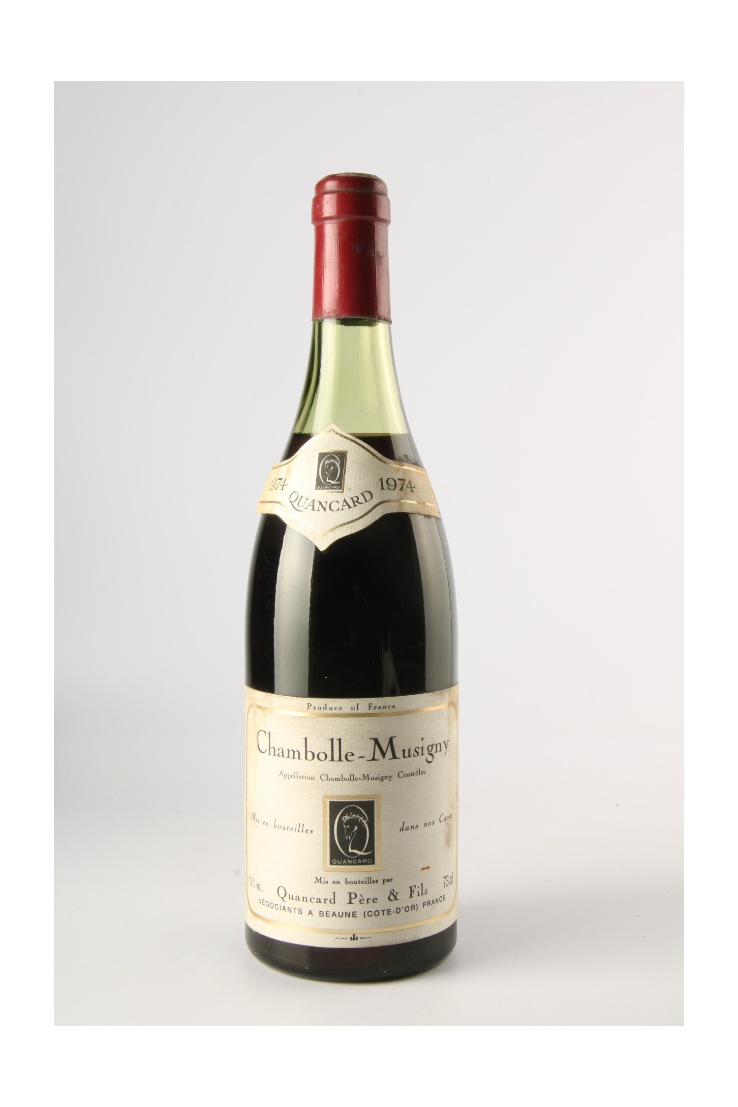 Quancard Pere Et Fils 1974, Chambolle Musigny