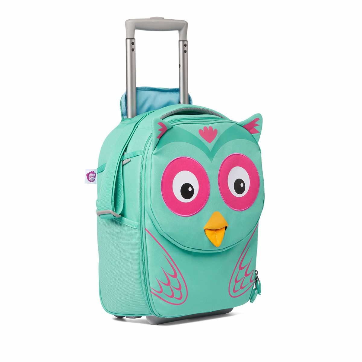 AFFENZAHN Handtaschen grün Kinderkoffer EULE