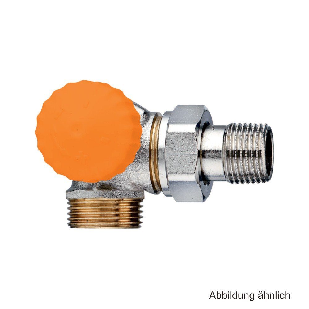 IMI Heimeier Heizkörper HEIMEIER Thermostat-Ventilunterteil Eclipse, Winkeleck/ links, DN15, A