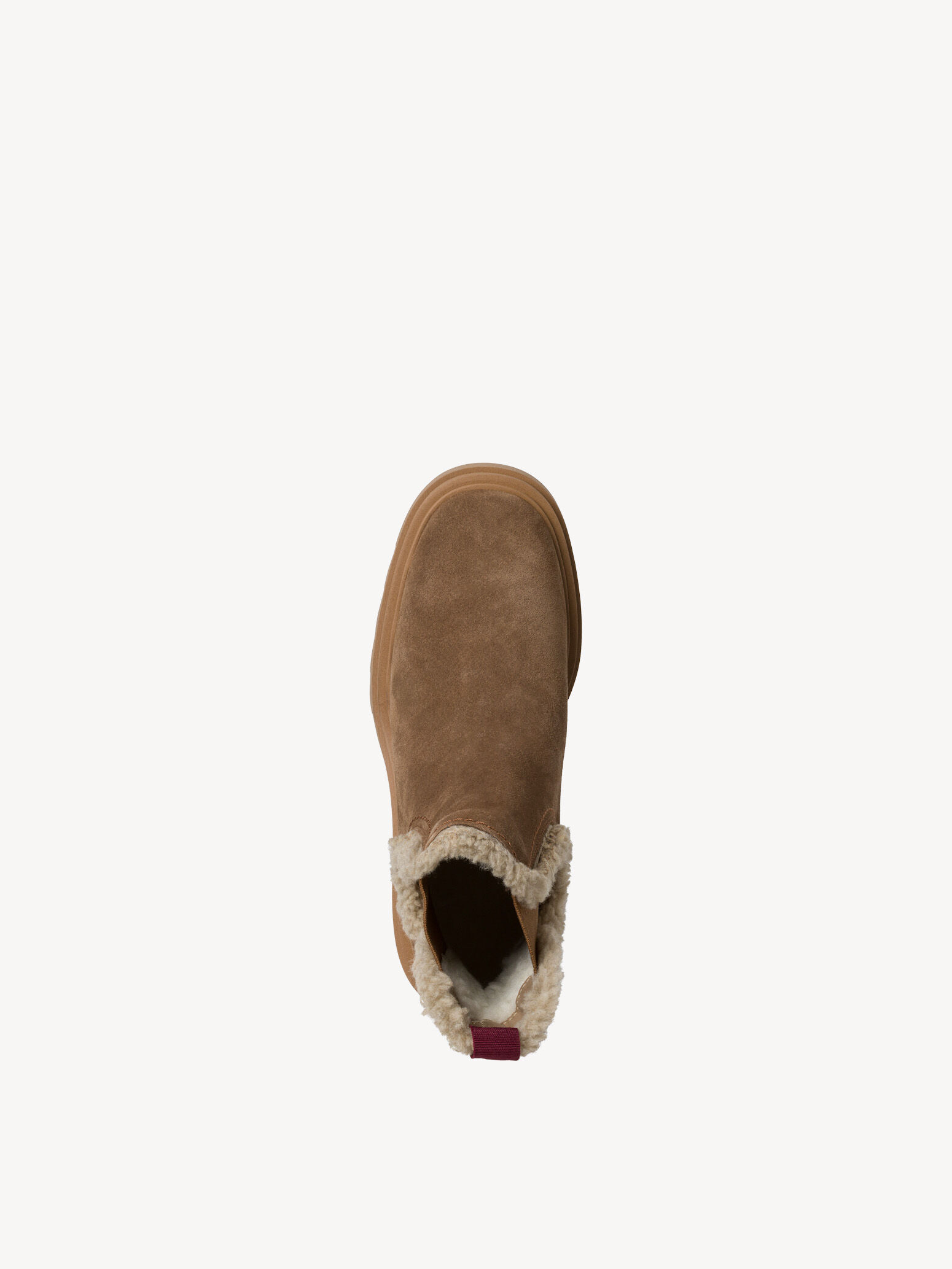 Bottine en cuir - marron doublure chaude