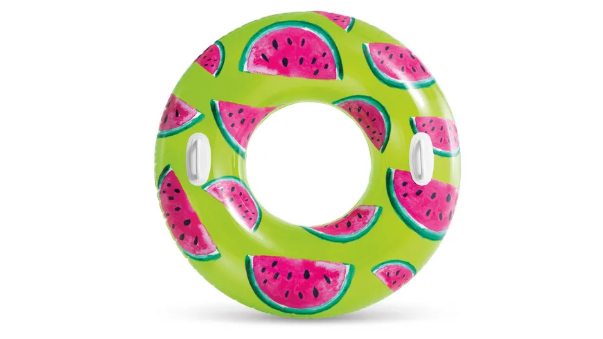 Intex - Großer Schwimmreifen „Tropical Fruit Tubes“, sortiert, 1 Stück