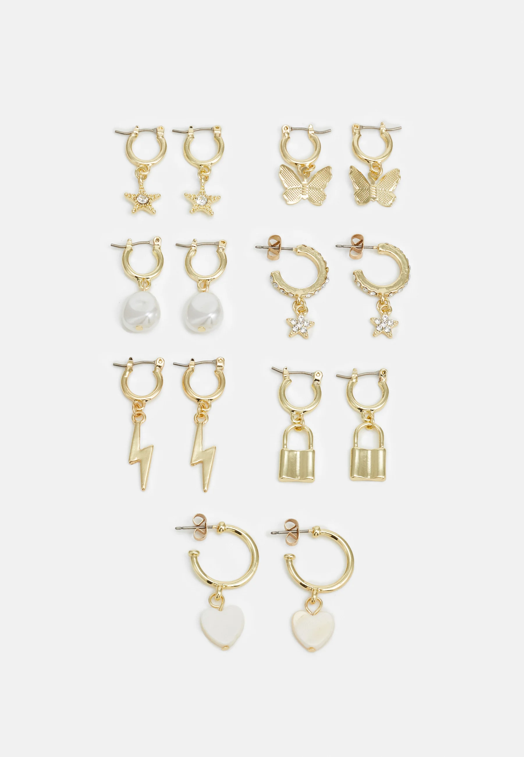 Piezas PCGLITTA PENDIENTES PACK DE 7 - Pendientes