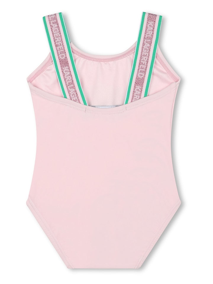Karl Lagerfeld Kids Badeanzug in Rosa/ Bunt günstig kaufen