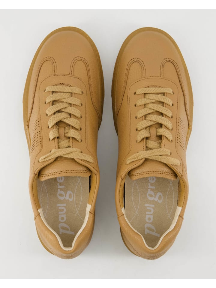 Paul Green Sportliche Schnürschuhe in Braun günstig kaufen