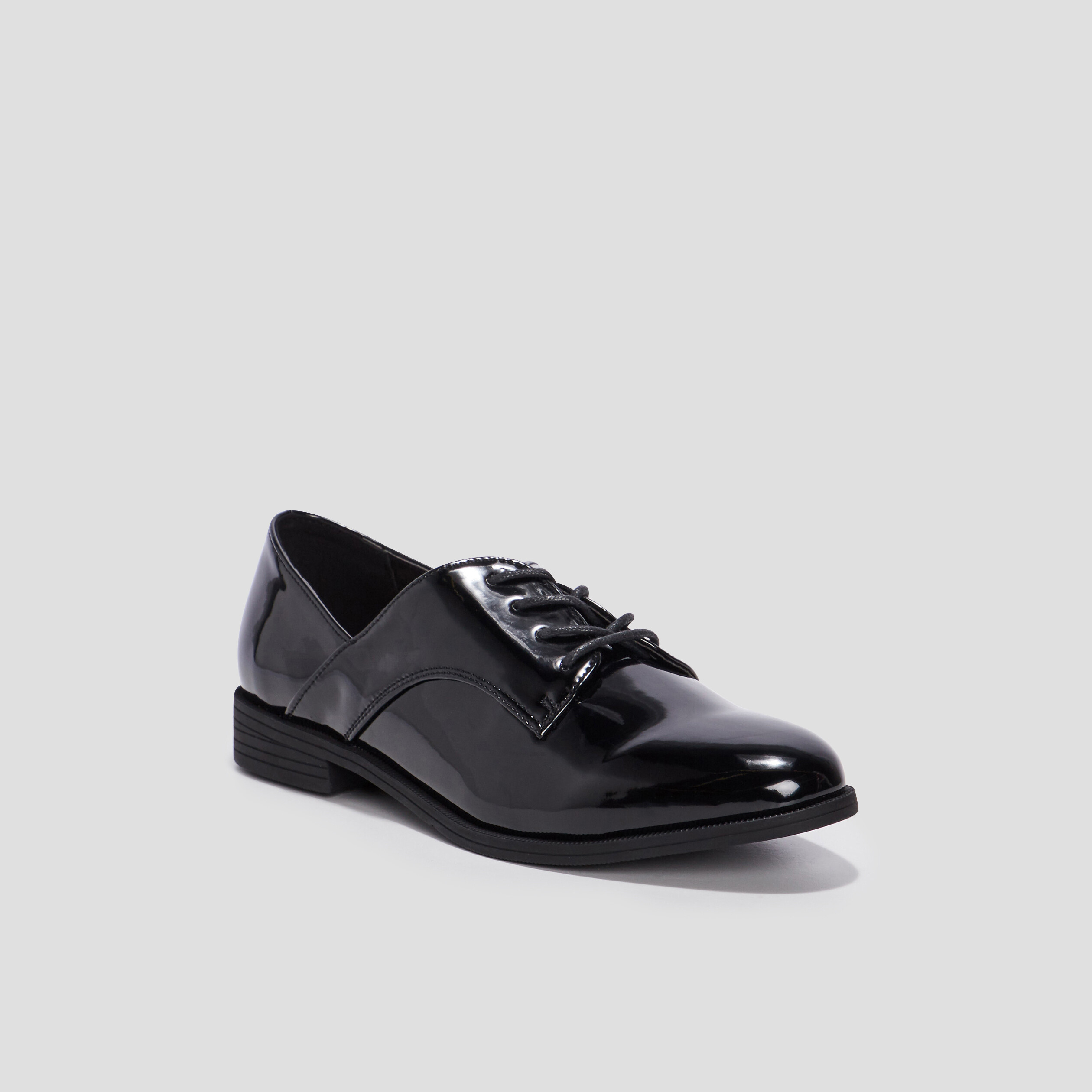 Derbies vernies noir femme | La Halle