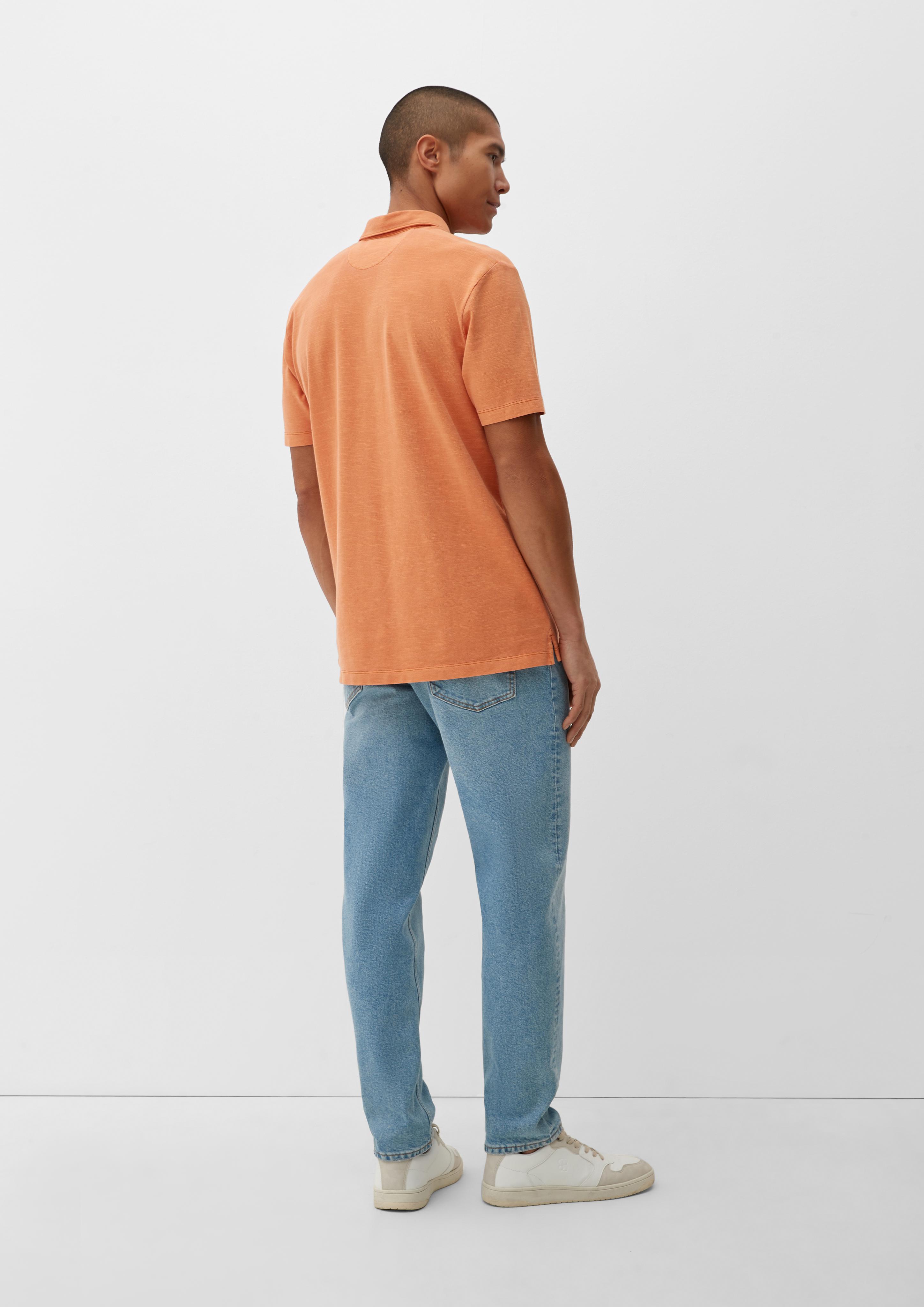 Poloshirt mit Label-Patch  2129485-2258