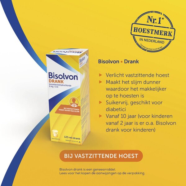 Bisolvon yskänsiirappi lääke - 200ml