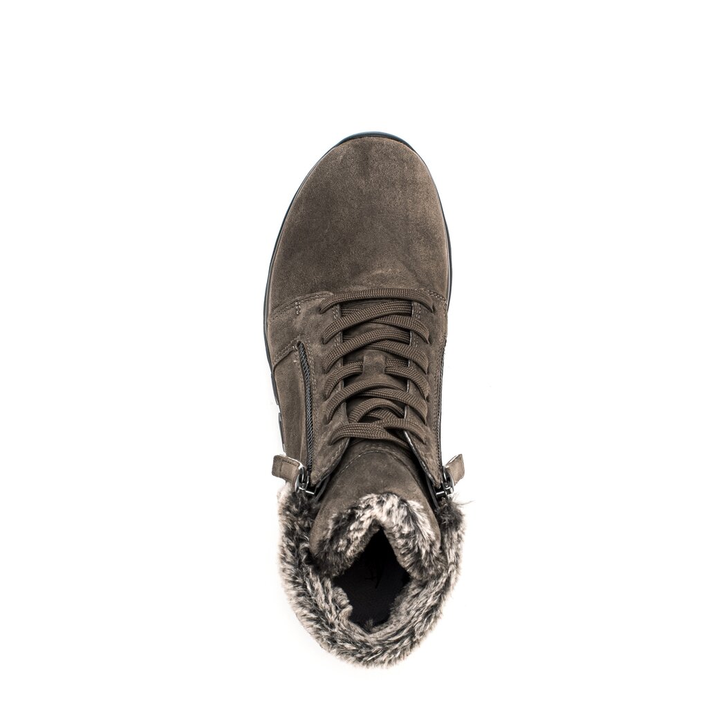 rollingsoft Schnürstiefelette grau