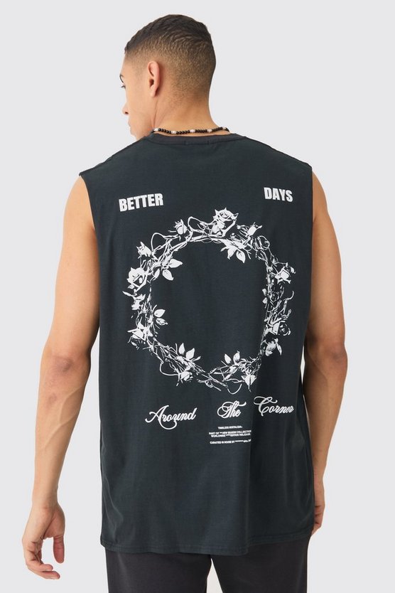 Florales Oversize Tanktop