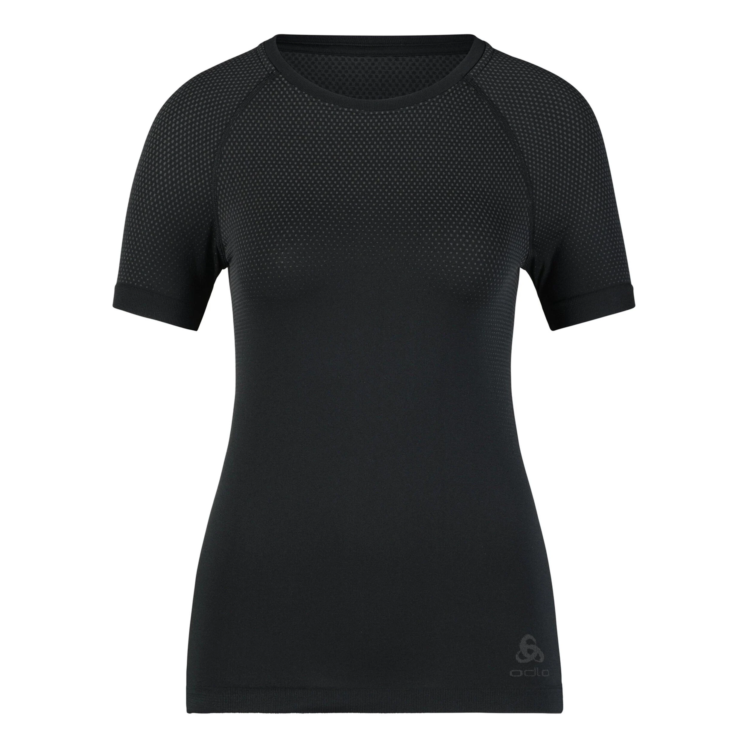 BL Top Crew Neck Performance Light Eco Laufshirt Damen - Schwarz