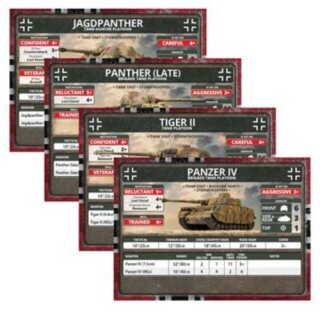 Bulge: German Unit Cards