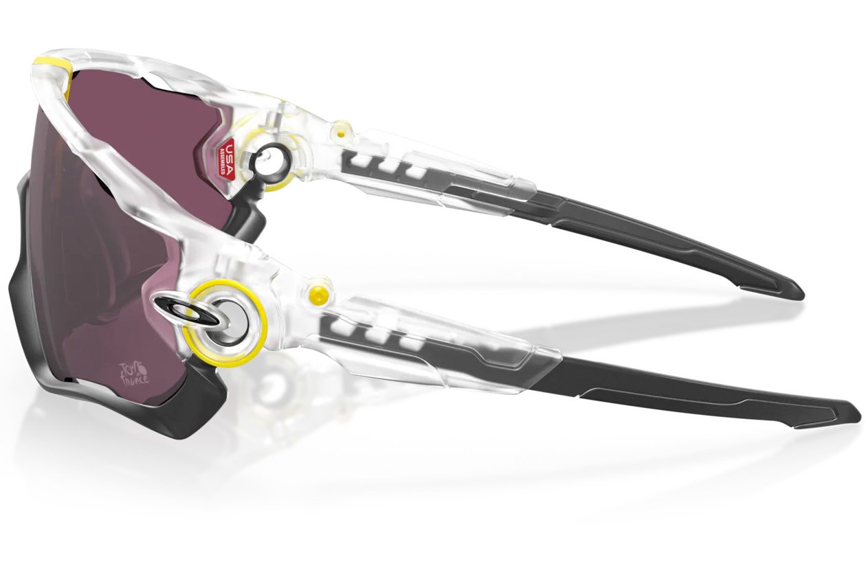 Oakley Jawbreaker Tour de France Matte Clear/Prizm Road Black