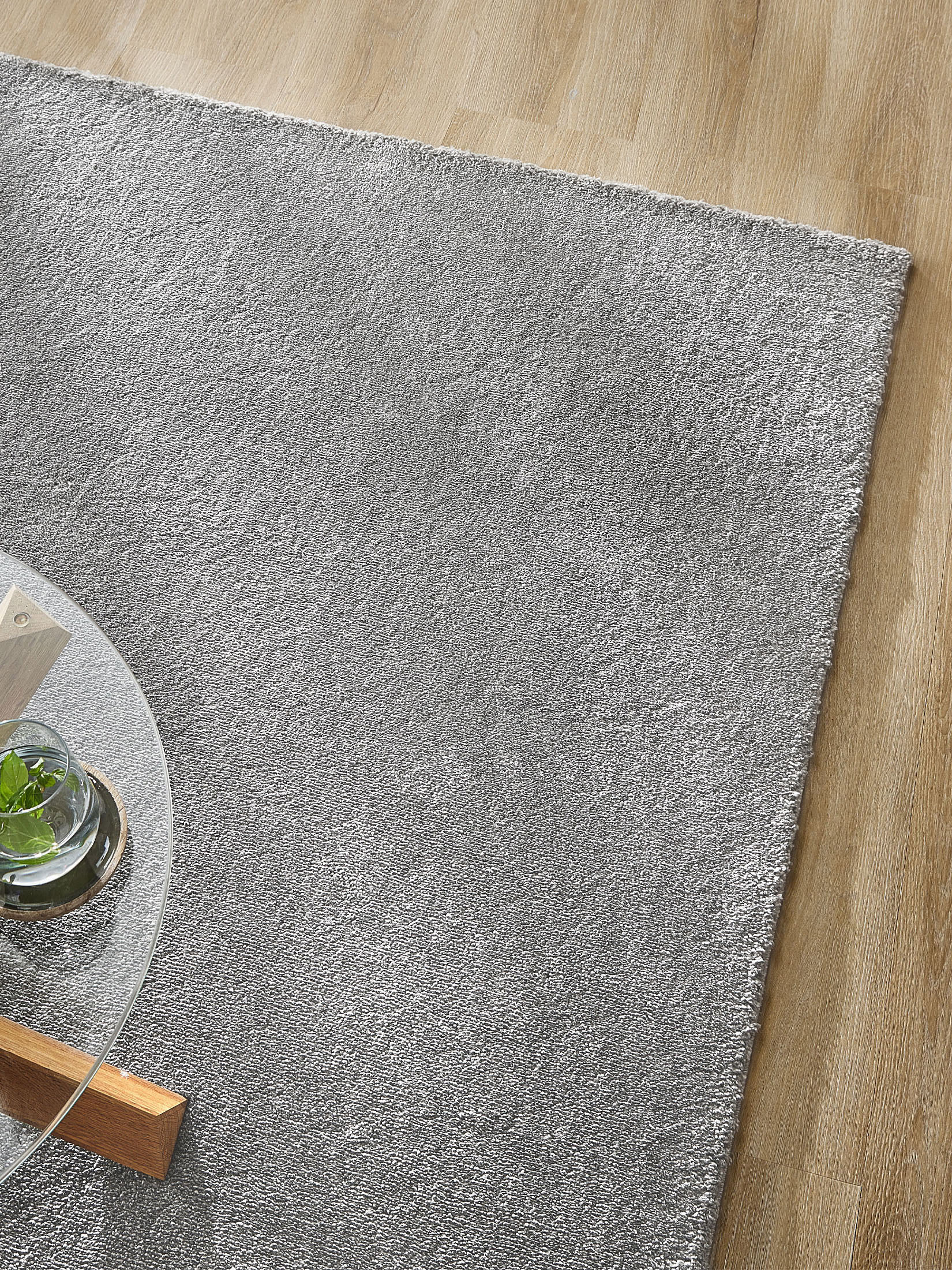 Marten Hochflor-Teppich, Silber