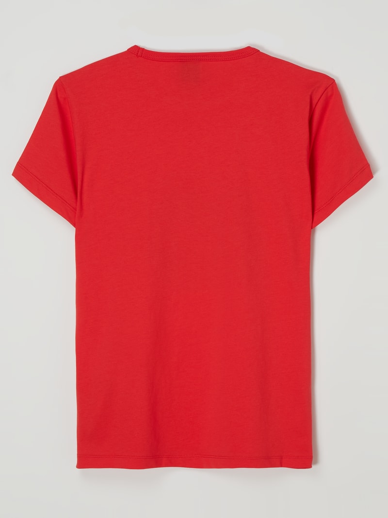 T-Shirt aus Baumwolle Modell 'Frida' in rot