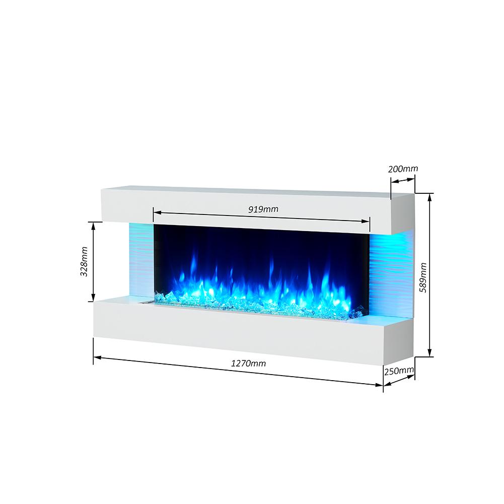 Richen Elektrokamin Helia - Wandkamin