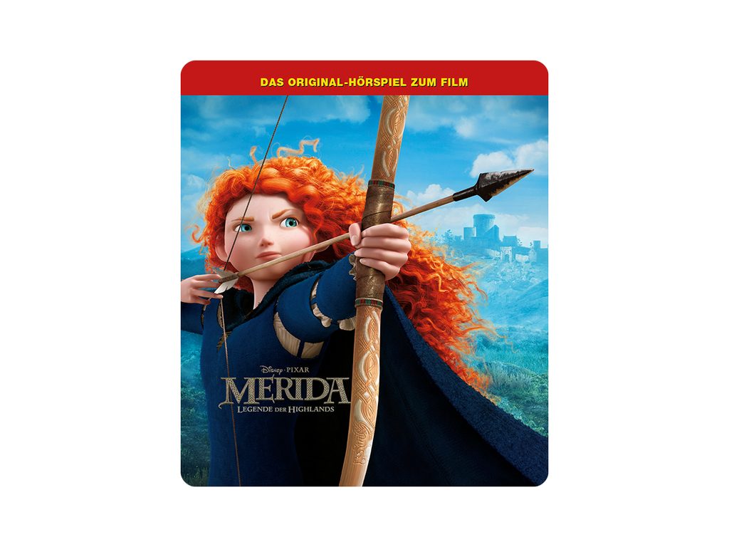 tonies Hörspielfigur Tonies- Merida Legende der Highlands, (1-St), Magnethaftend, handbemalt, integrierter NFC-Chip