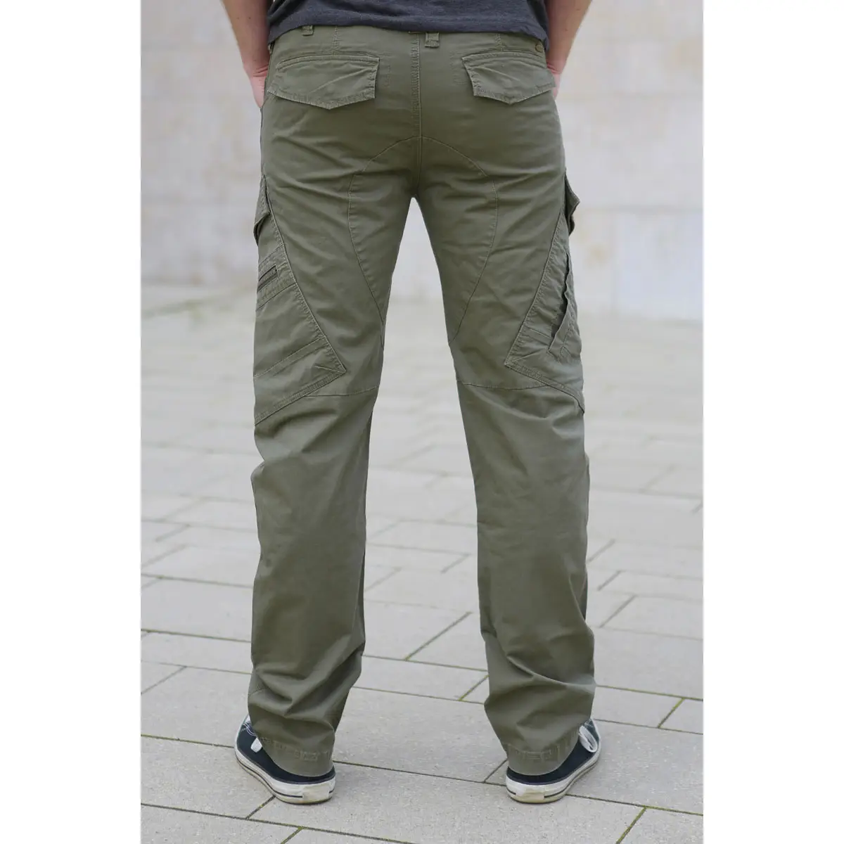 BRANDIT Adven Slim Fit Trousers oliv
